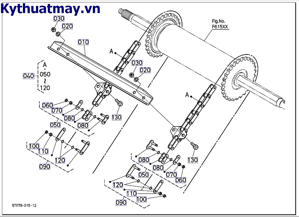 Xích truyền động ống dẫn <=507066